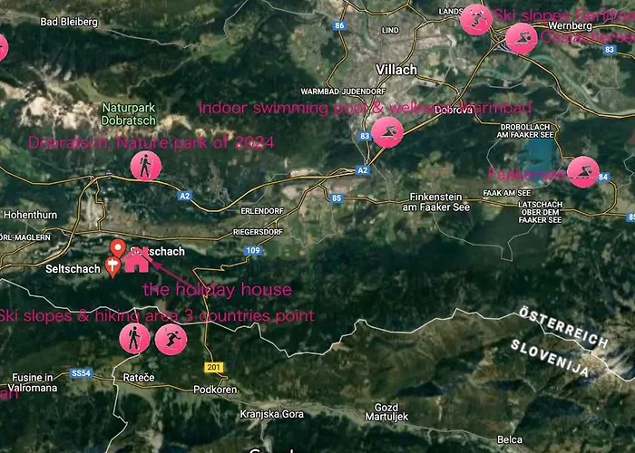 Haus 3laendereck At-slo-it An Der Piste * Arnoldstein